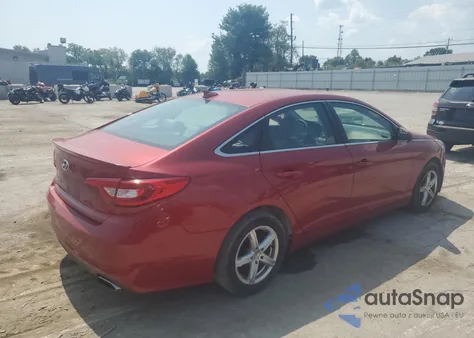 2017 Hyundai Sonata Se из США, поврежденный, VIN 5NPE24AF3HH558630